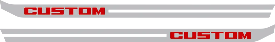 2021-2024 Bronco Sport Rocker Panel Stripes graphic design style 02 image.